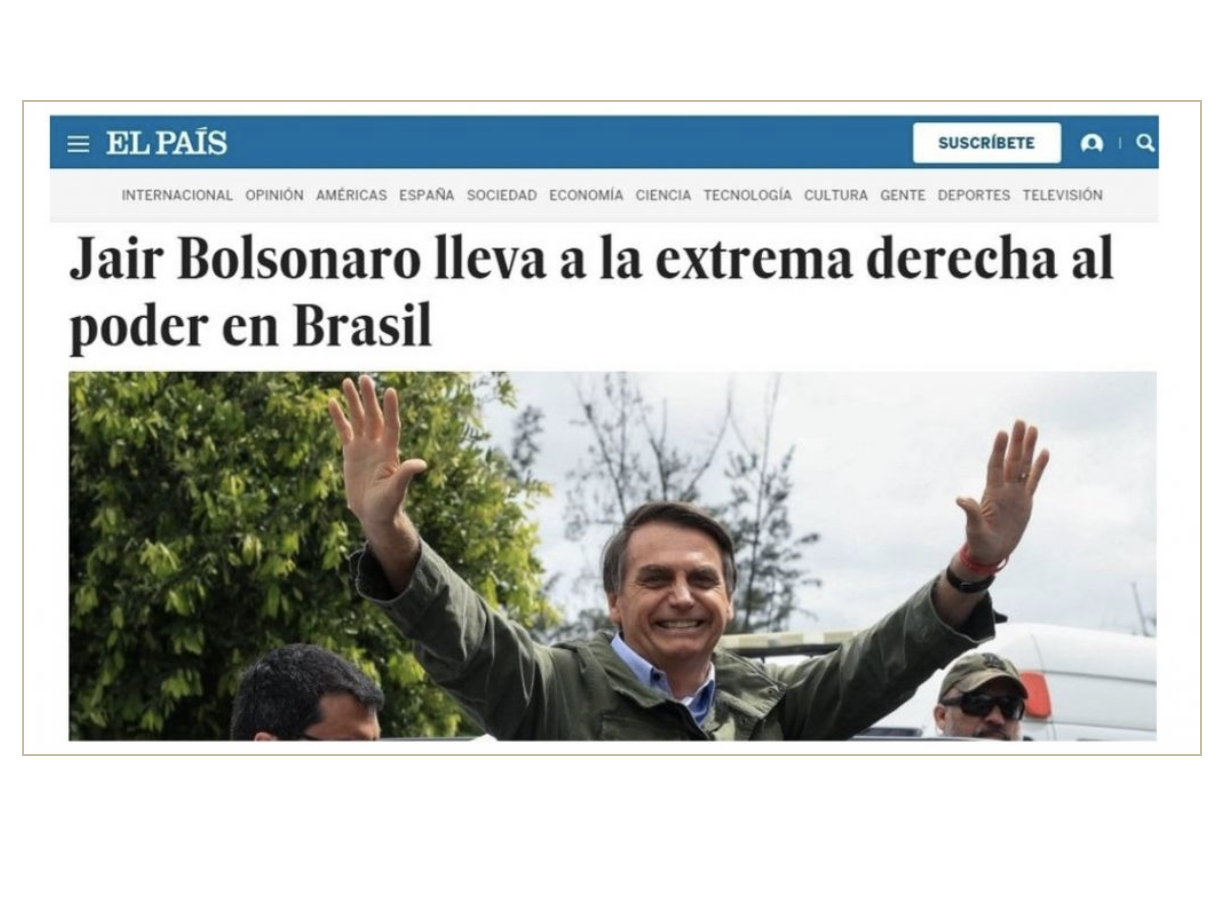 Luto. De mãos dadas para enfrentar tempos brutos após as eleiçoes. 29/10/2018